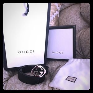 Gucci belt 125 inches fits plus size